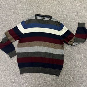 Large mens Club Room Merino Wool blend sweater